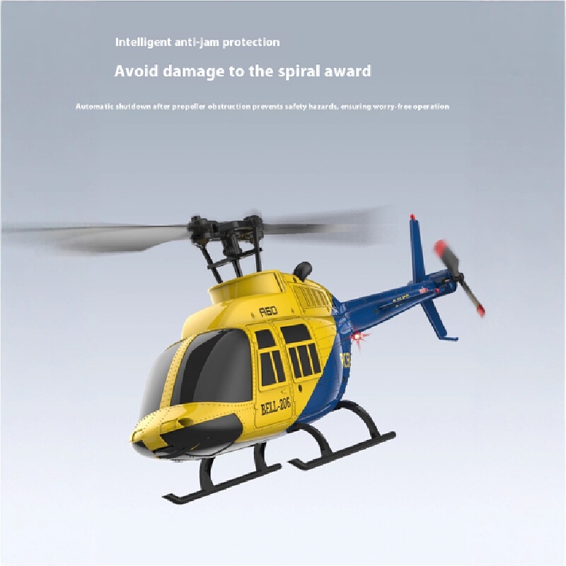 Rc Helicopter Single Rotor - A60 1/42 Scala a quattro canali