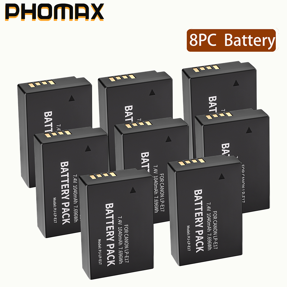 Canon Camera Eos R8 - Batteria per Fotocamera Batmax LP-E17 LPE17