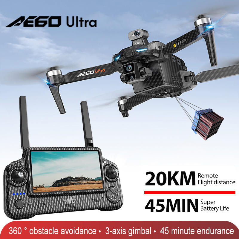 Rc Helicopter Electric - AE60 GPS Drone Professionale 8K Fotocamera