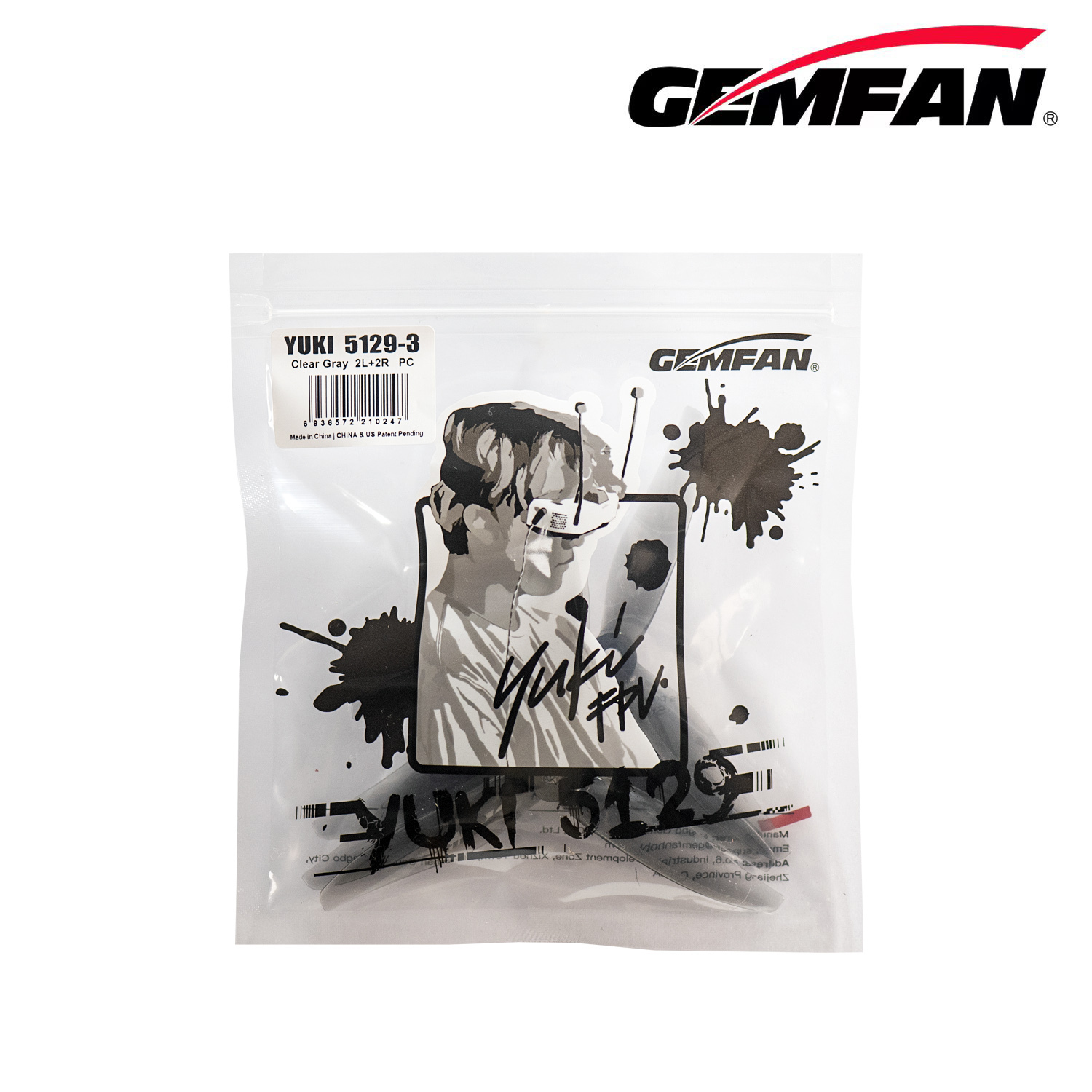 Rc Helicopter Motor - Gemfan 5129 5 pollici 3 pale/tri-lama