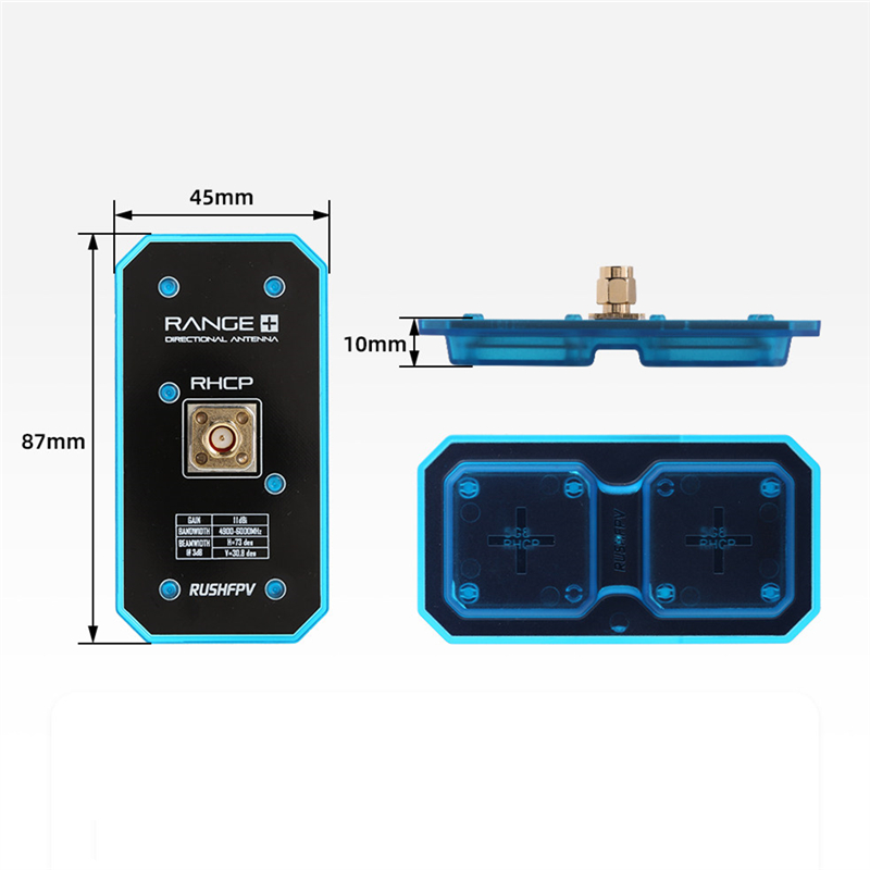 Rc Helicopter Remote Control - Antenna Patch FPV 5.8GHz a Lungo