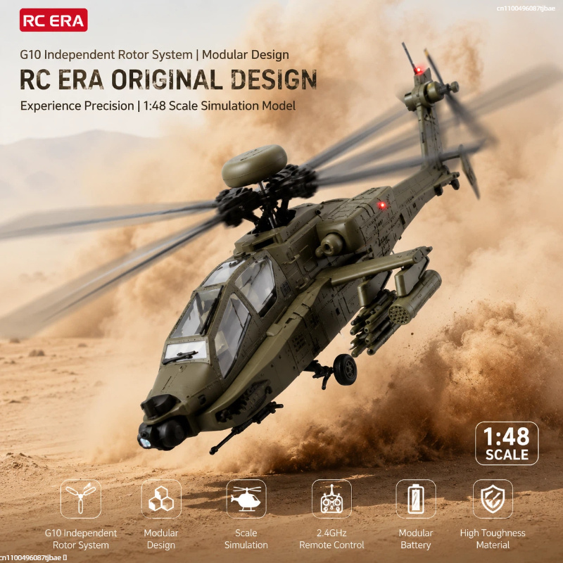 RC Era AH‑64D Apache C170 6CH  - Rc Helicopter Single Rotor recensione e prezzo