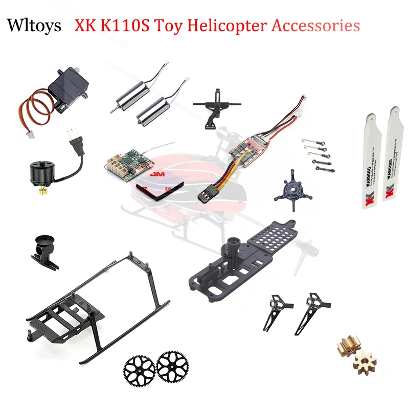 Originale Wltoys XK K110S RC P - Rc Helicopter Gyro recensione e prezzo