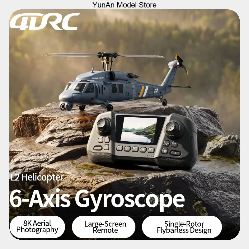 Elicottero RC 4DRC L2 8K UHD F - Rc Helicopter Gyro recensione e prezzo