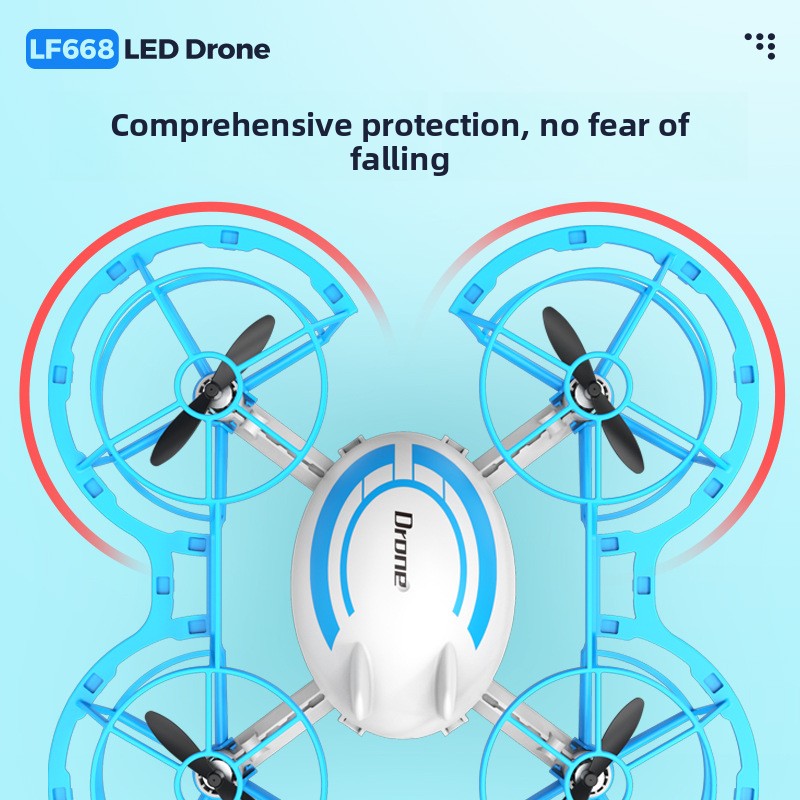 Mini Drone RC con Luci LED, Qu - Rc Helicopter Electric recensione e prezzo